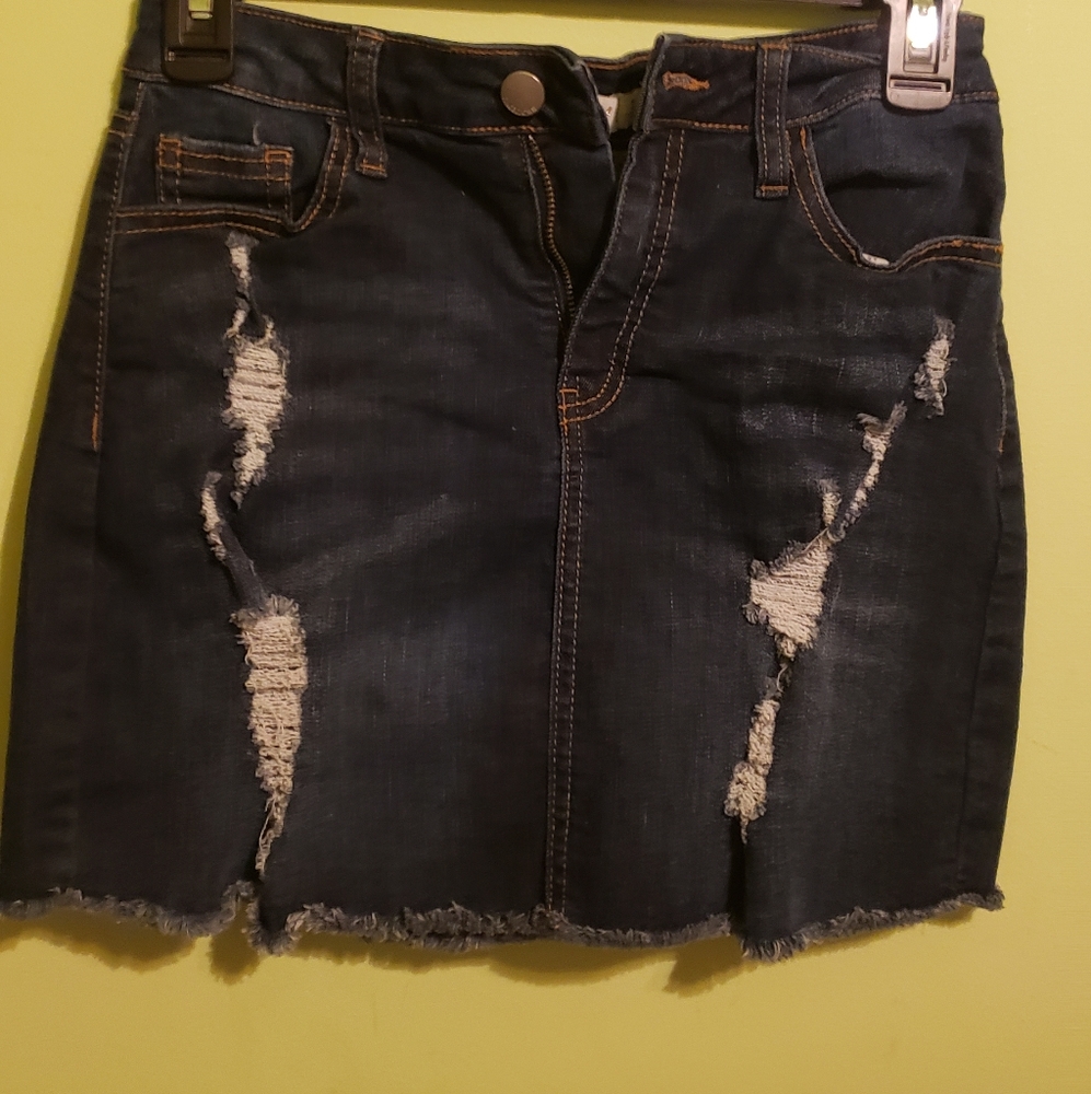 Skirt size 1 jean skirt denim tinseltown